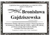 Bronisława Gajdziszewska