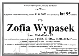Zofia Wypasek