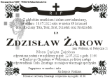 Zdzisław Żarow