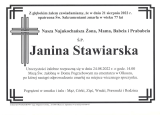 Janina Stawiarska