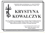 Krystyna Kowalczyk