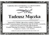 Tadeusz Mączka