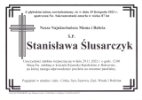 Stanisława Ślusarczyk
