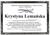 Krystyna Lemańska