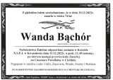 Wanda Bąchór
