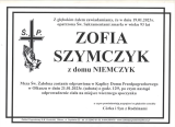 Zofia Szymczyk