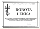 Dorota Lekka