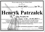 Henryk Patrzałek