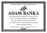 Adam Bańka
