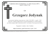 Grzegorz Jedynak