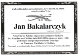 Jan Bakalarczyk