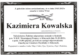 Kazimiera Kowalska