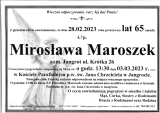 Mirosława Maroszek