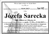 Józefa Sarecka
