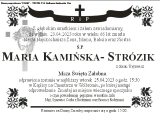 Maria Kamińska-Strózik