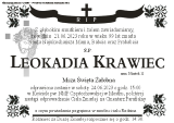 Leokadia Krawiec