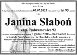 Janina Słaboń