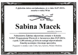Sabina Macek