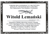 Witold Lemański