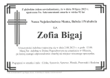 Zofia Bigaj