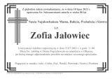 Zofia Jałowiec