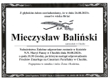Mieczysław Baliński