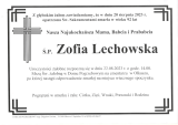 Zofia Lechowska