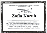 Zofia Kozub