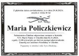 Maria Policzkiewicz