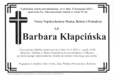 Barbara Kłapcińska