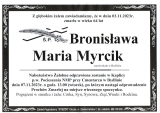 Bronisława Maria Myrcik