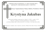 Krystyna Jakubas