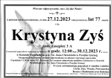 Krystyna Zyś