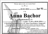 Anna Bąchor