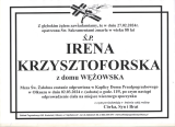 Irena Krzysztoforska