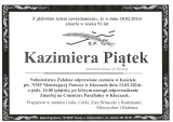 Kazimiera Piątek