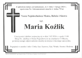 Maria Koźlik