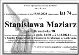 Stanisława Maziarz