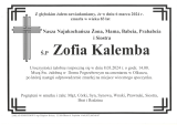 Zofia Kalemba