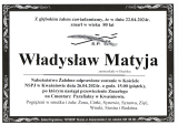 Władysław Matyja