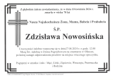 Zdzisława Nowosińska