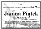Janina Piątek