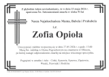 Zofia Opioła