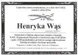 Henryka Wąs