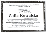 Zofia Kowalska