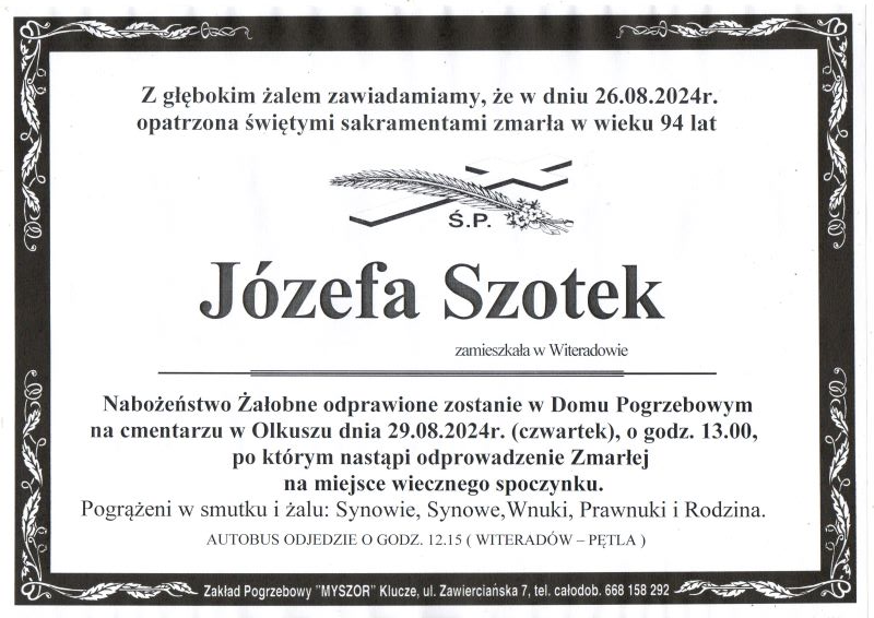 Józefa Szotek
