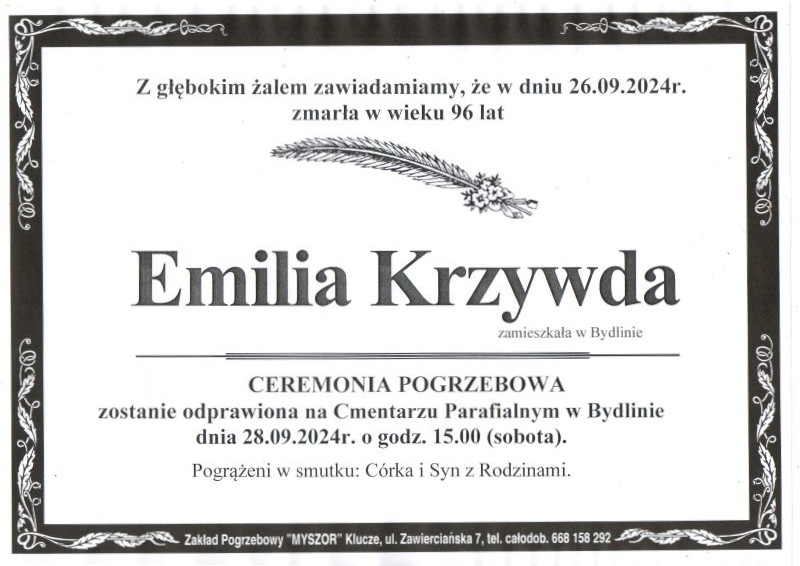 Emilia Krzywda