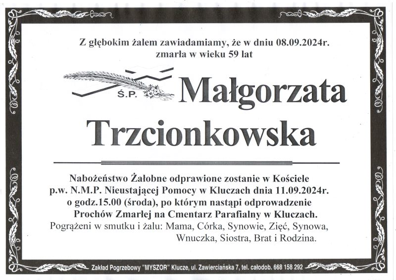 Małgorzata Trzcionkowska