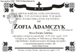 Zofia Adamczyk