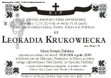 Leokadia Krukowiecka
